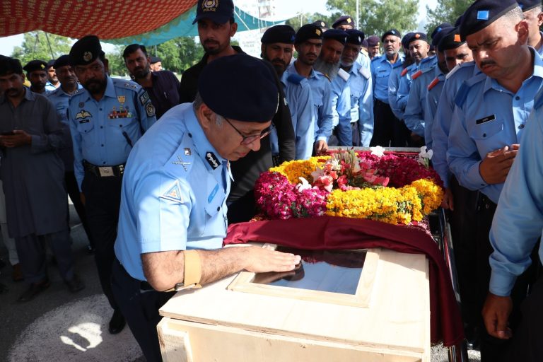 Martyred cop laid to rest with honours Martyred cop laid to rest with honours