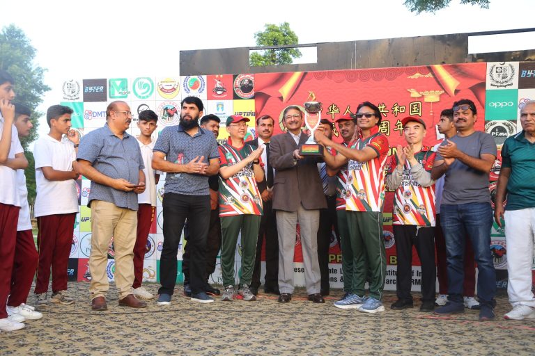 Friendship wins Pak-China Friendly Cricket Match