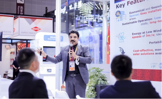 Award-winning power solution from Pakistan shines at CIIE