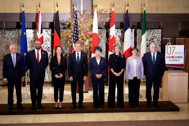 G7 calls for humanitarian pauses in Gaza, hostages’ release