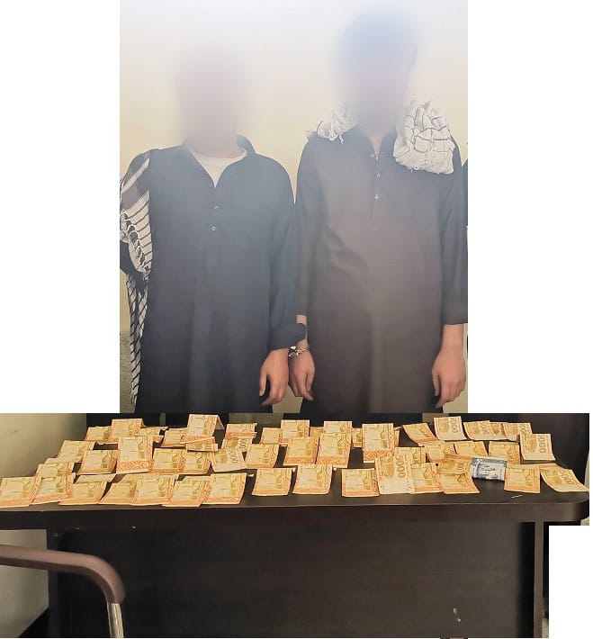 Two snatchers busted, snatched cash recovered