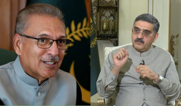 Alvi conveys PTI’s concerns over election to Kakar Alvi conveys PTI’s concerns over election to Kakar